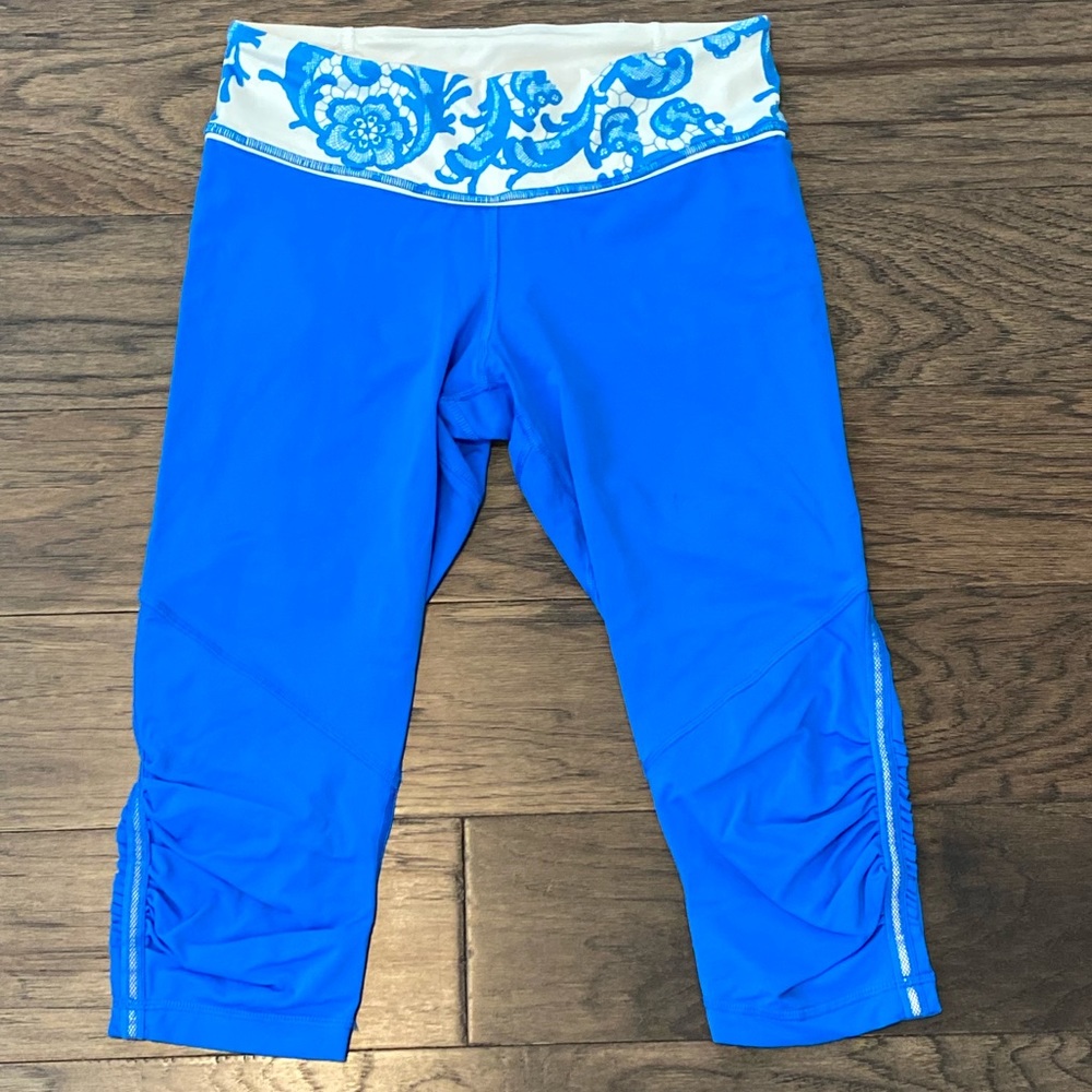 Size 8 Lululemon Run: For Your Life Crop Leggings